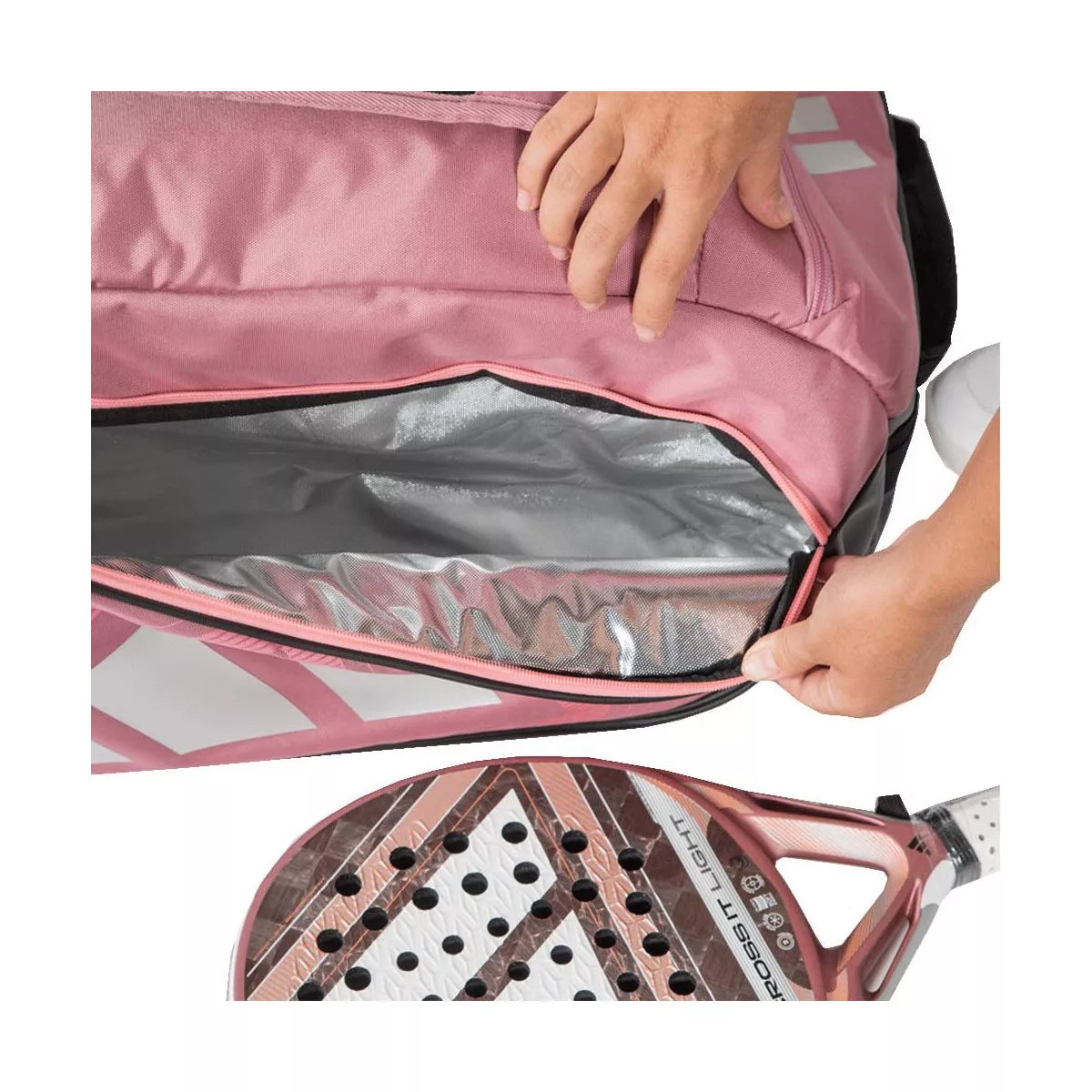 Adidas Pro Tour 2026 Martita Ortega Padel Bag Pink – 7
