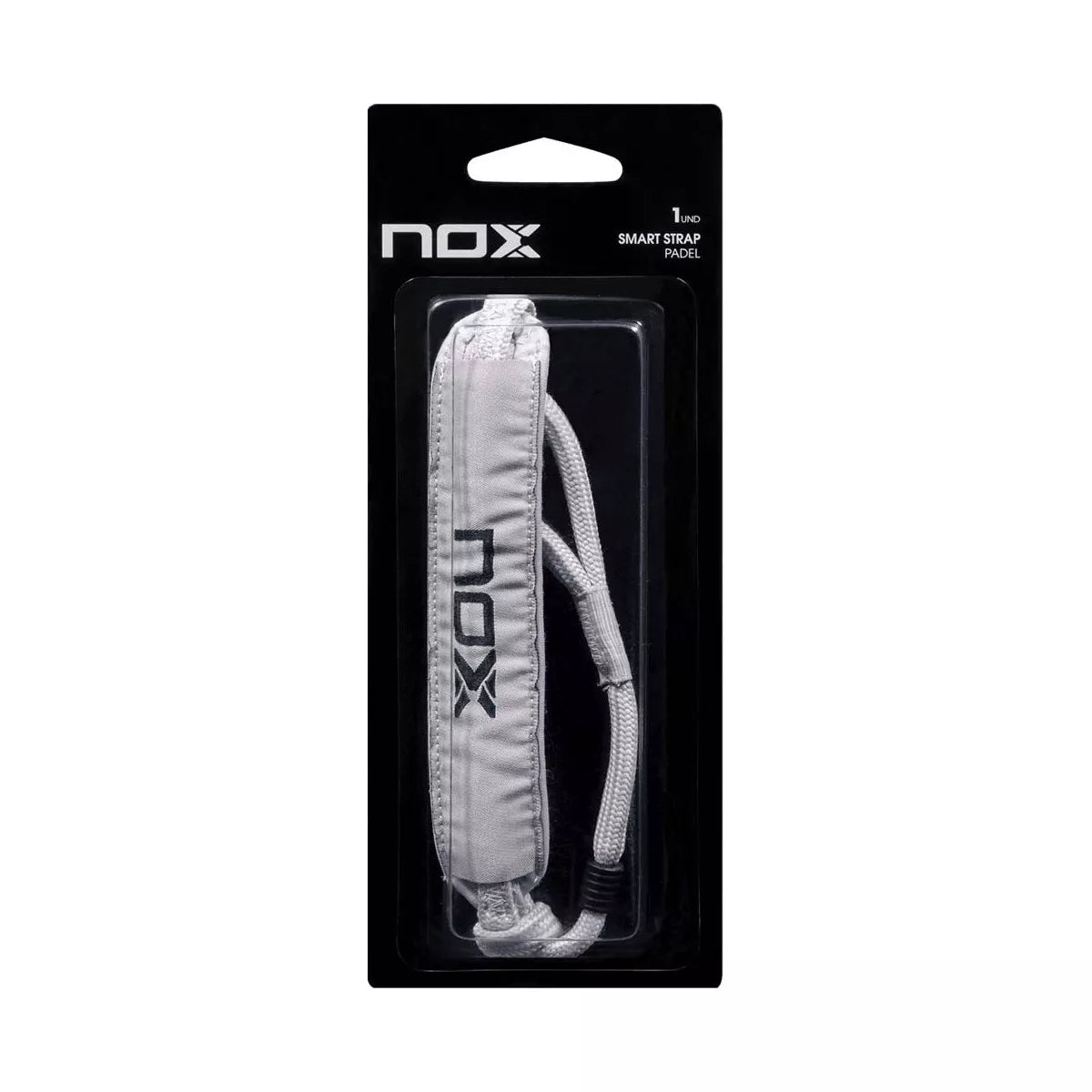Nox SmartStrap Luxury Padel Wrist Strap Grey