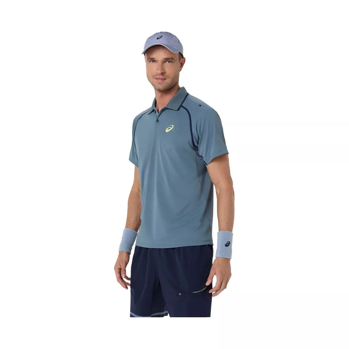 Asics Match SS Polo Shirt - Grey – 4