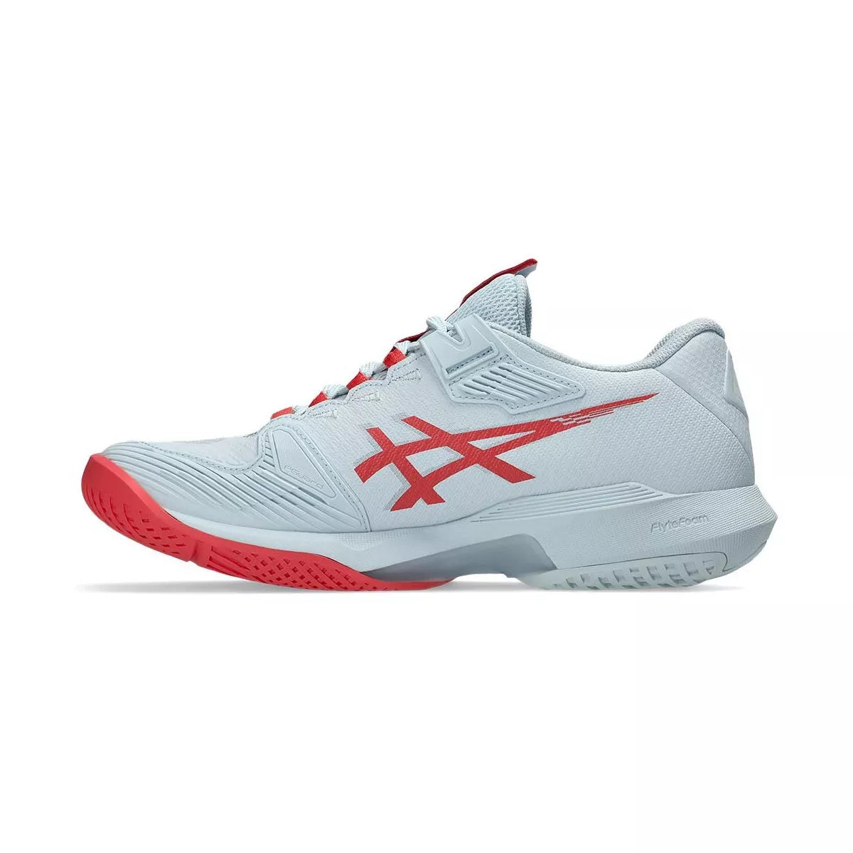 Asics Gel Solution Speed FF 4 Women's Tennis Shoes Pastel Blue / Red – 2