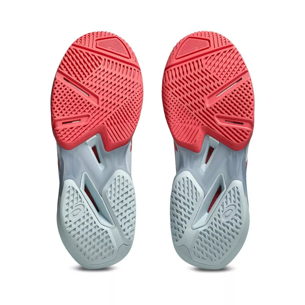 Asics Gel Solution Speed FF 4 Women's Tennis Shoes Pastel Blue / Red – 3