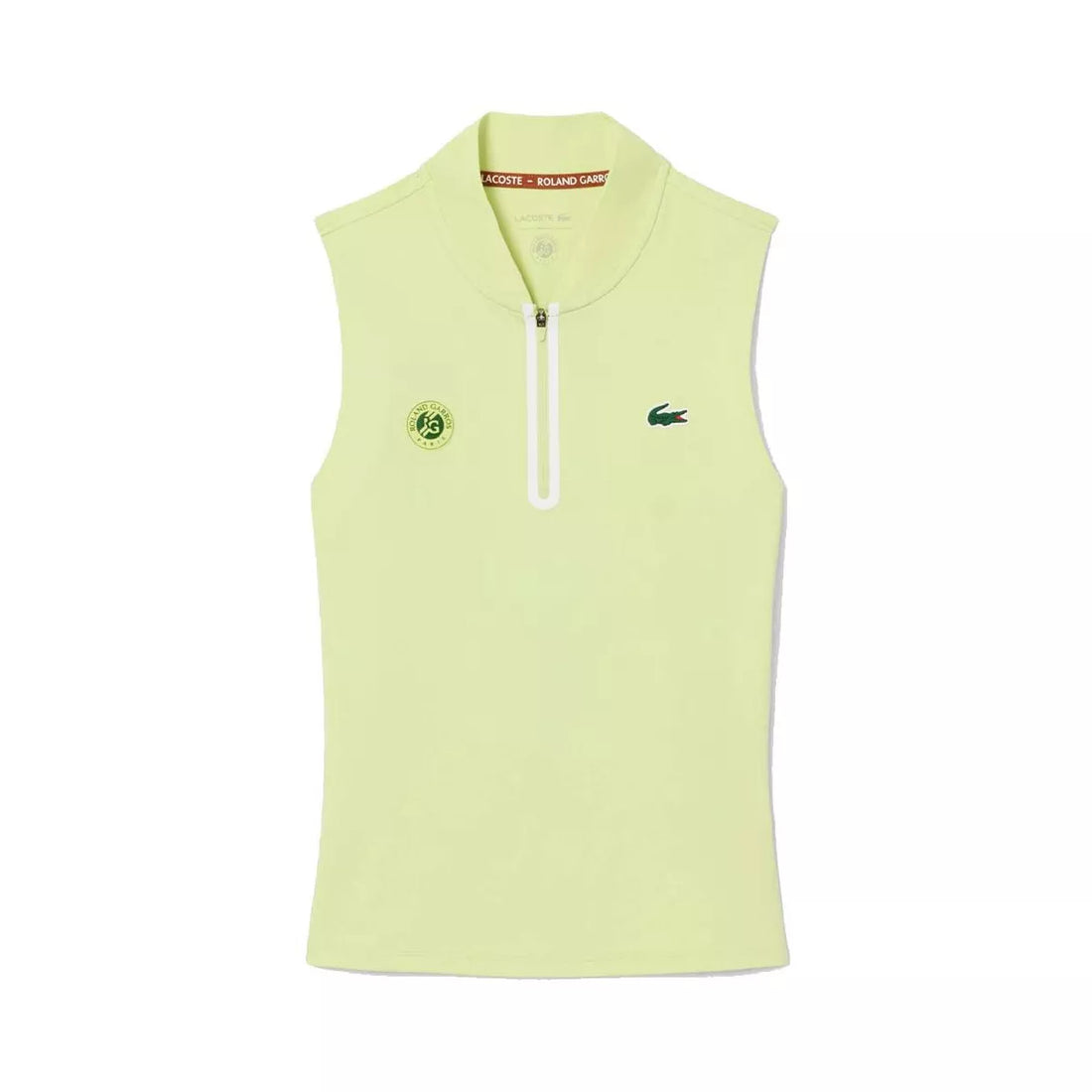 Lacoste Roland Garros Women's Sleeveless Polo Shirt - Green
