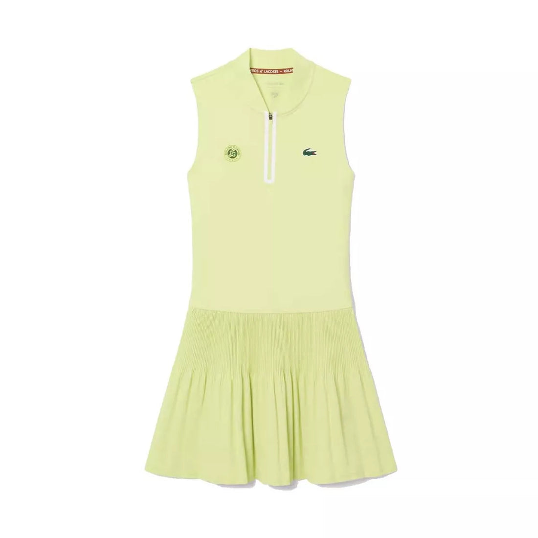 Lacoste Roland Garros Tennis Dress Green