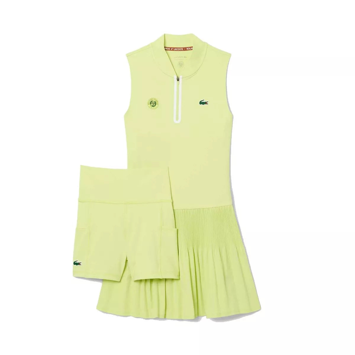 Lacoste Roland Garros Tennis Dress Green – 3