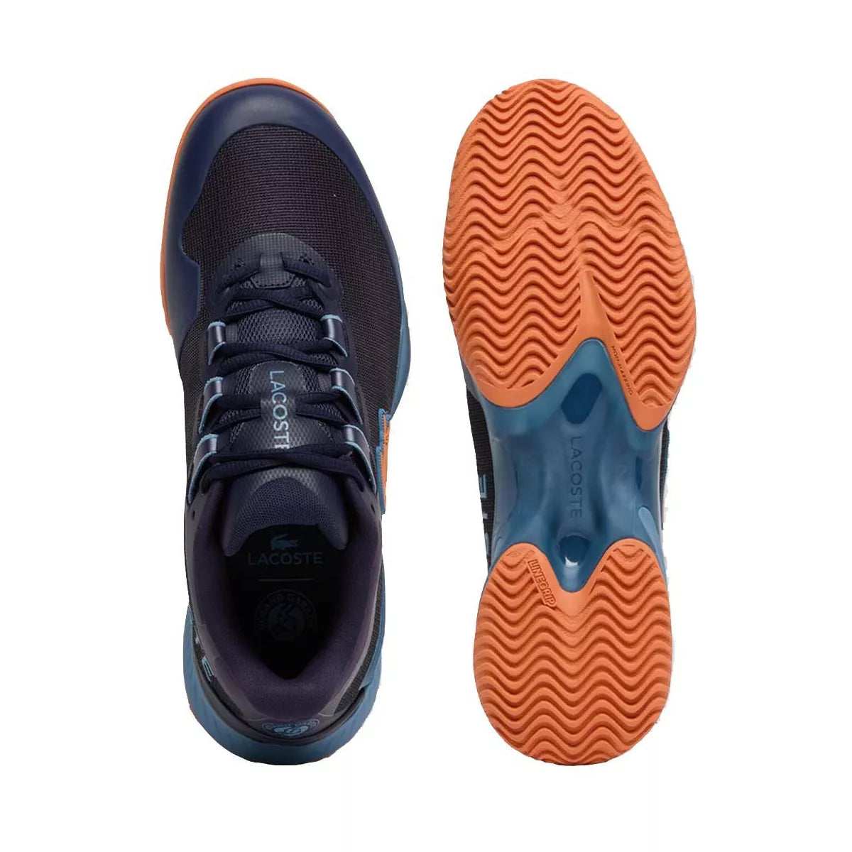 Lacoste AG-LT Ultra Roland Garros Clay Court Tennis Shoes Navy Blue – 5