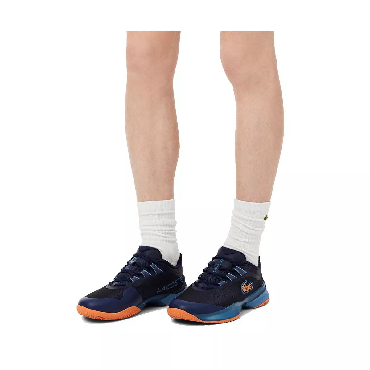Lacoste AG-LT Ultra Roland Garros Clay Court Tennis Shoes Navy Blue – 7