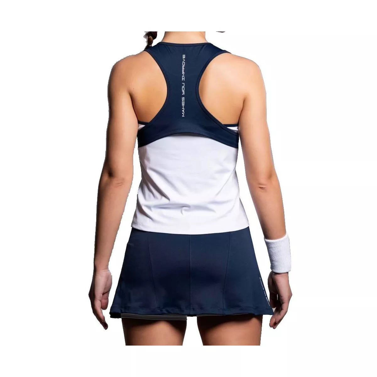 Nox Team 26 Women's White / Navy Tank Top – 4