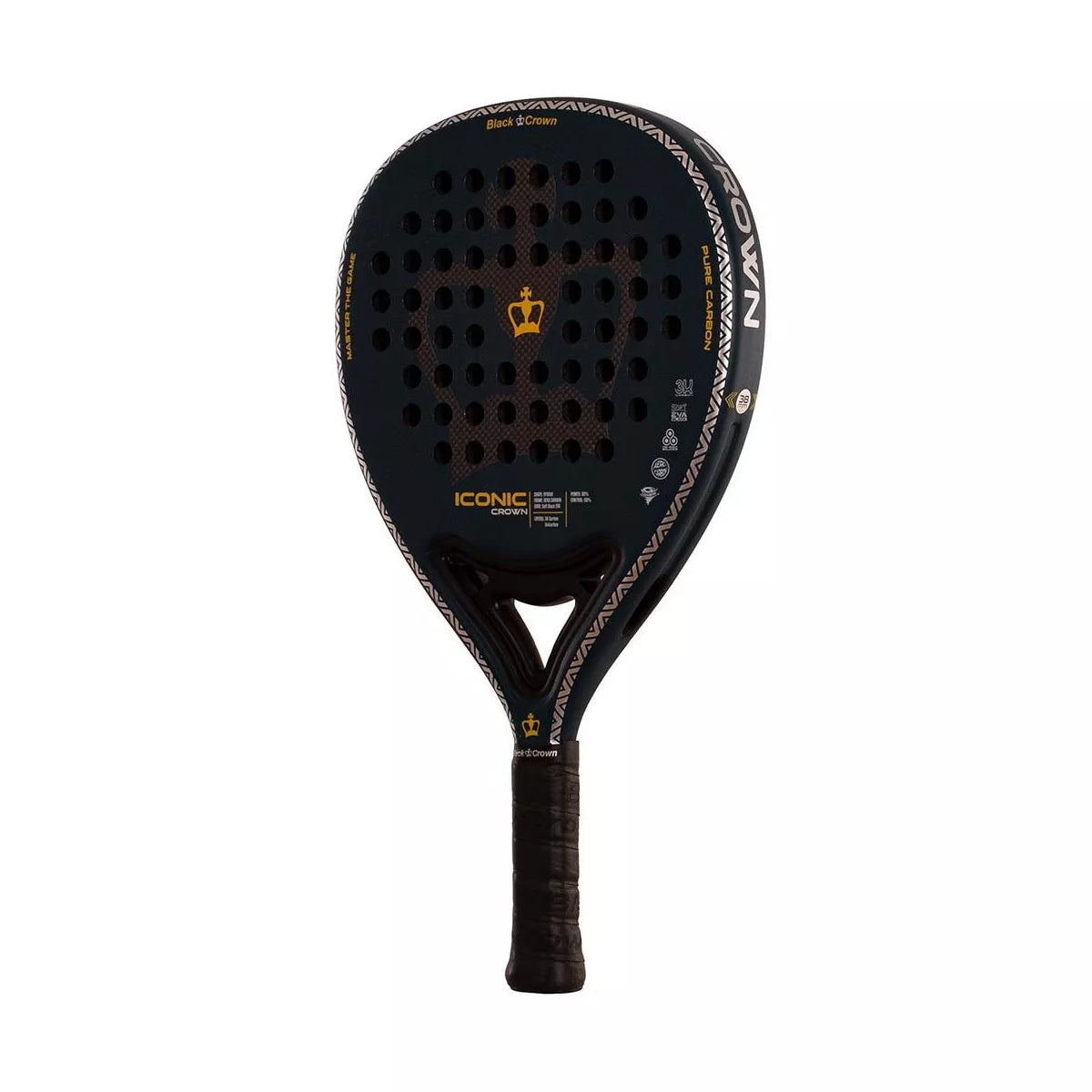 Black Crown Iconic Crown Padel Racquet – 2