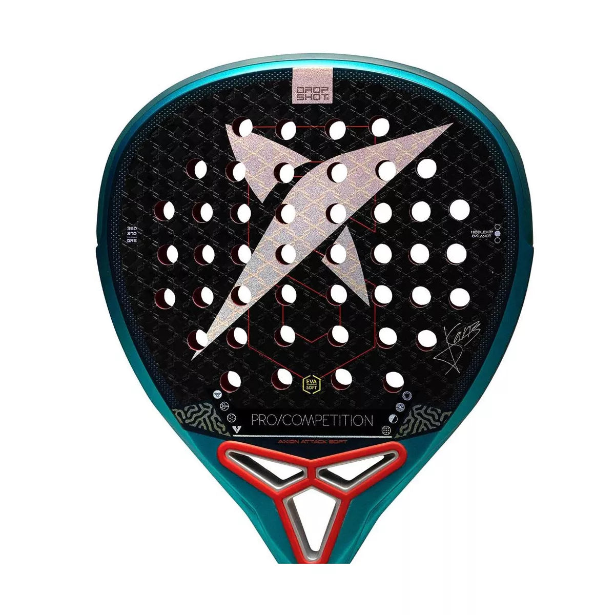 Drop Shot Axion Attack Soft Padel Racquet – 5
