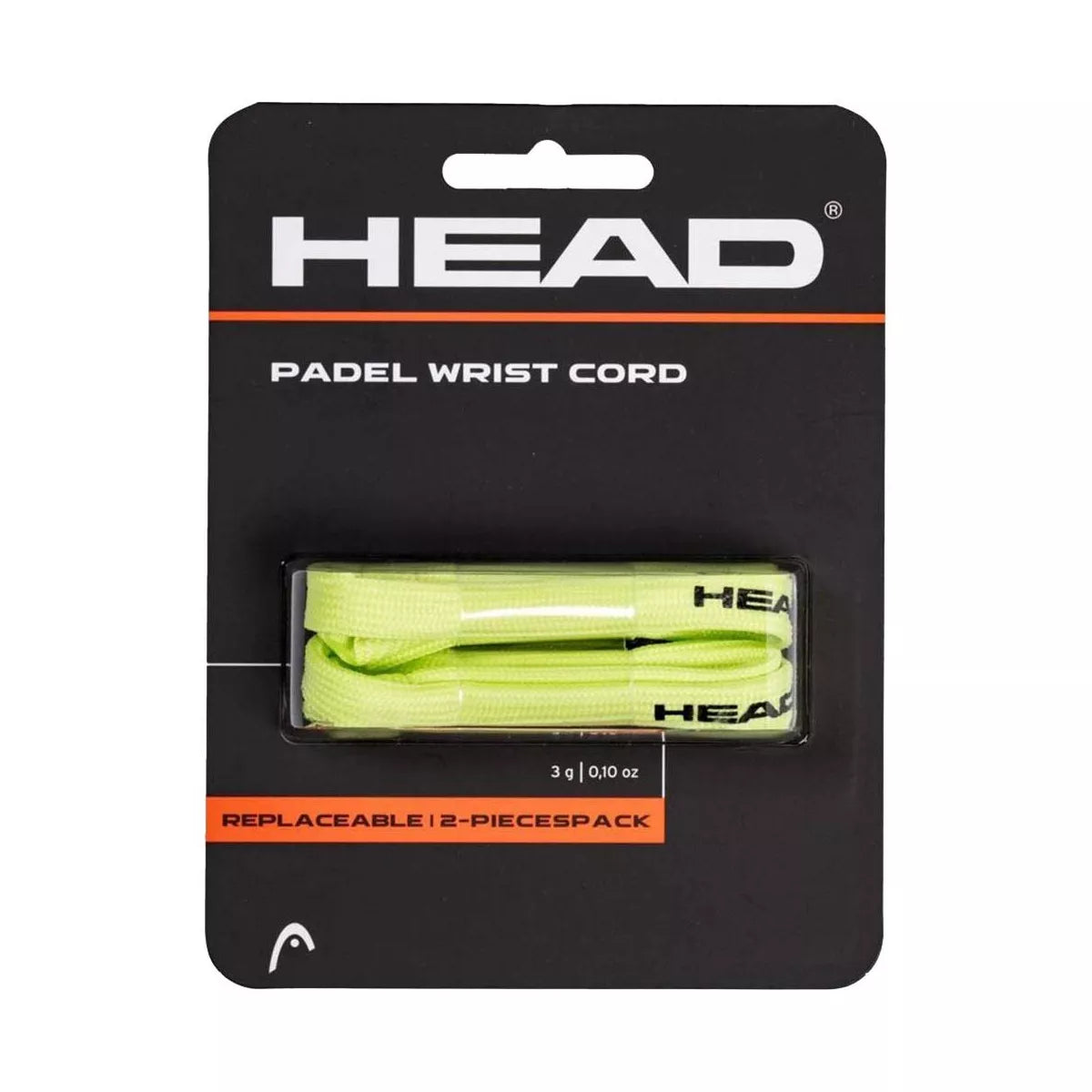HEAD Padel Wrist Strap x2 Yellow