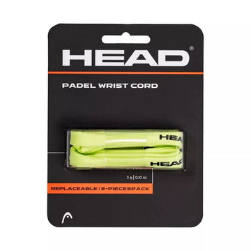 HEAD Padel Wrist Strap x2 Yellow