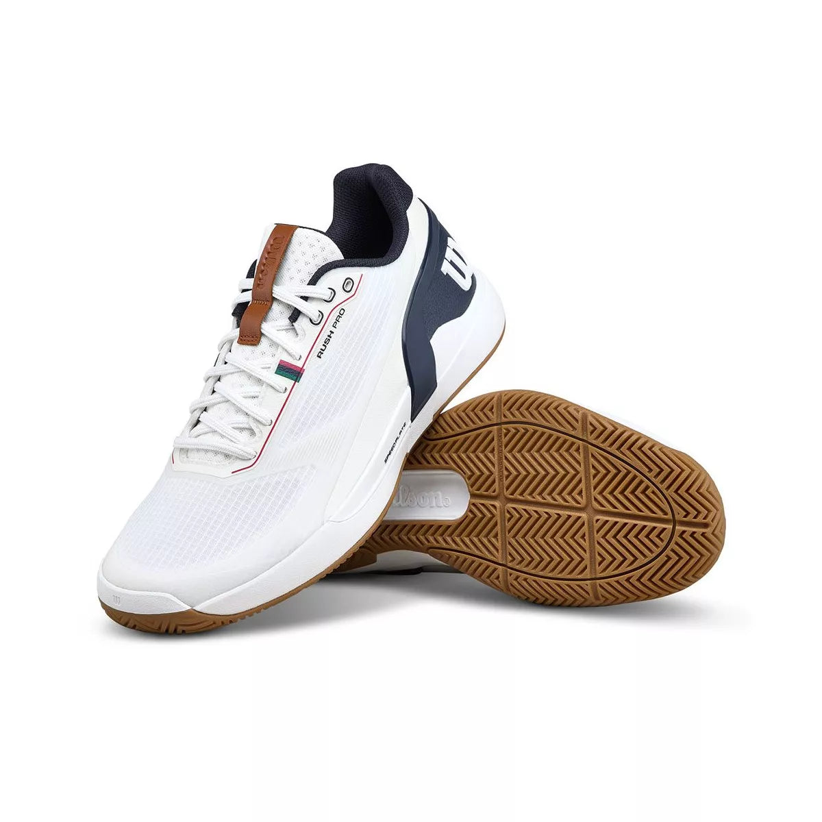 Wilson Rush Pro 5 Tennis Shoes White / Navy – 7