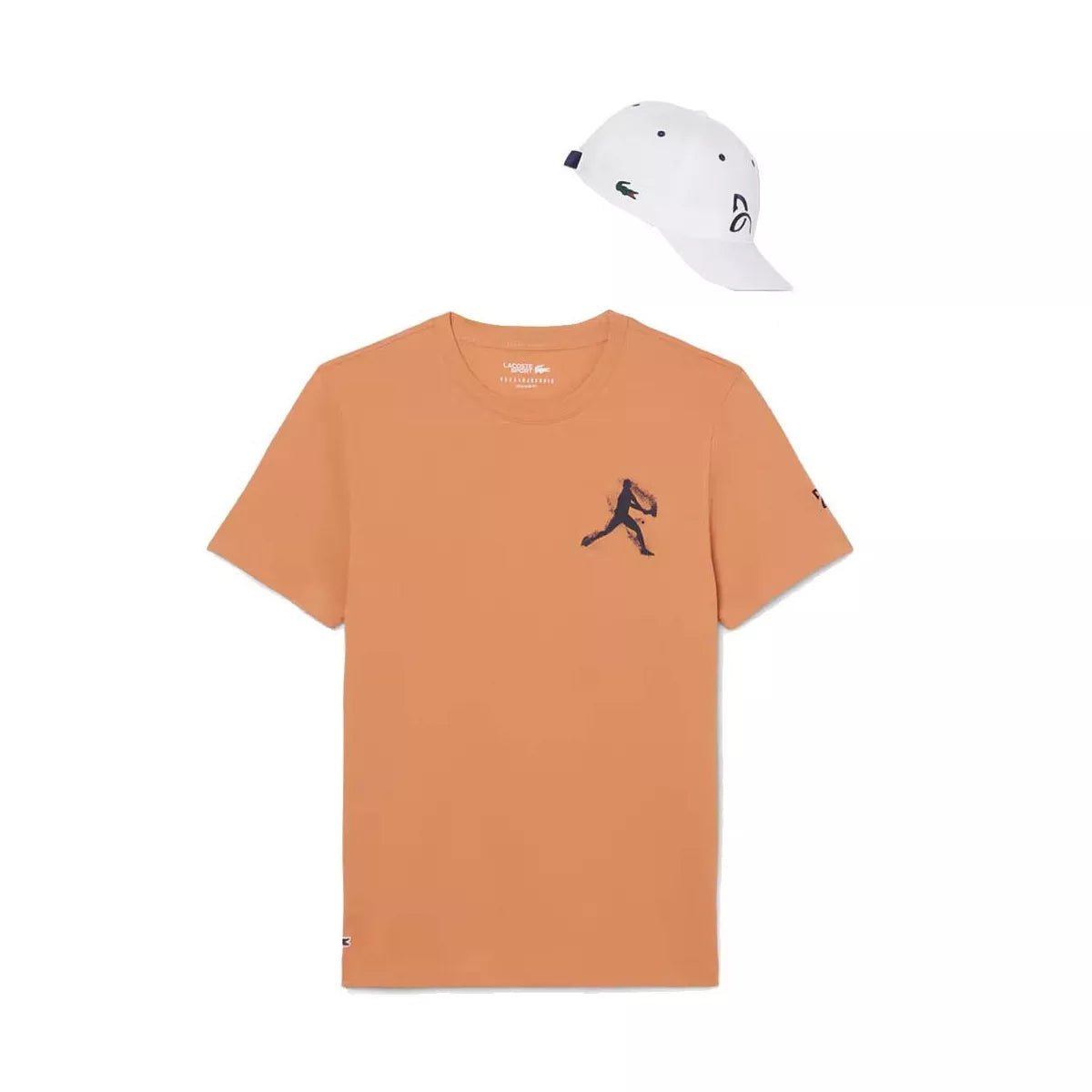 Lacoste Tennis x Novak Djokovic T-Shirt & Cap Pack - Orange