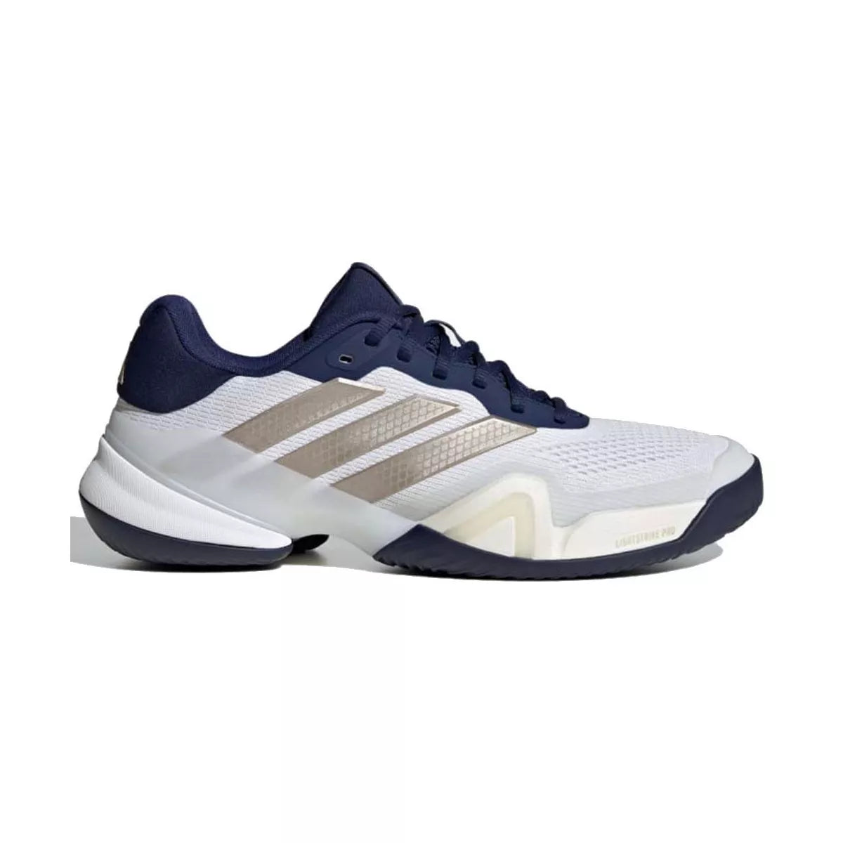 Adidas Barricade 14 Tennis Shoes White / Navy Blue