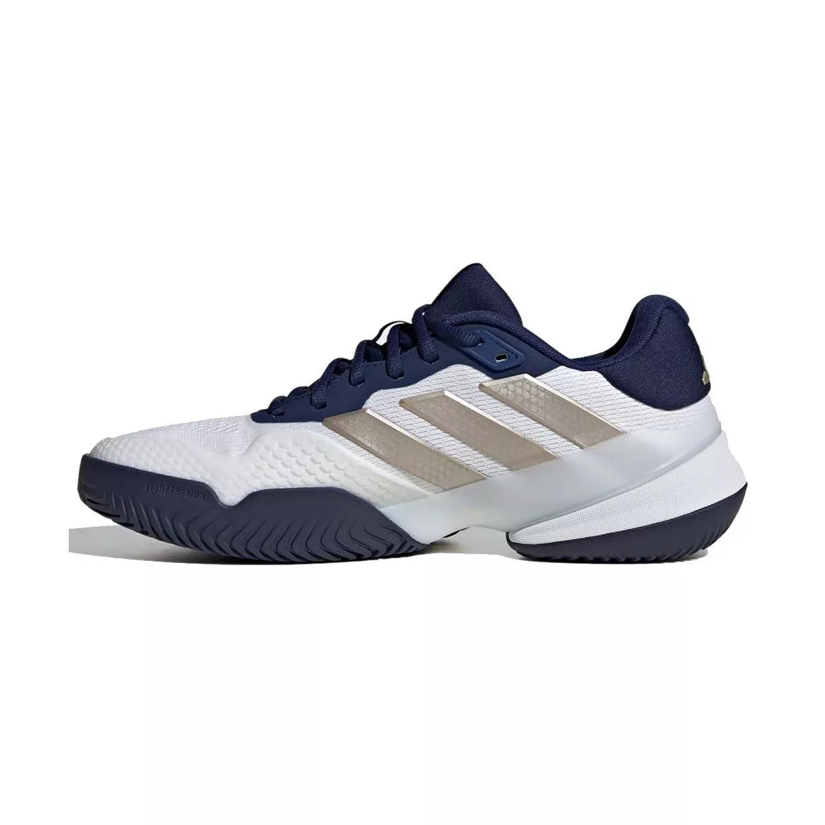 Adidas Barricade 14 Tennis Shoes White / Navy Blue – 6
