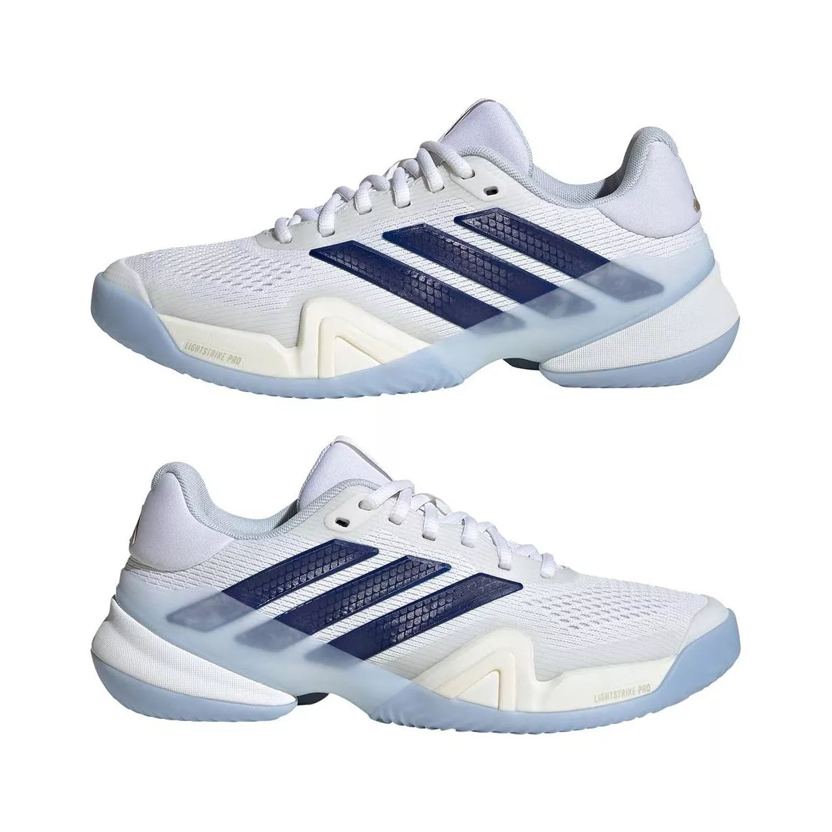 Adidas Barricade 14 Women's Tennis Shoes White / Blue – 7