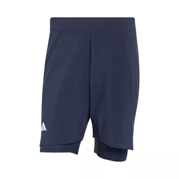 Adidas Pro 2N1 Tennis Shorts Navy