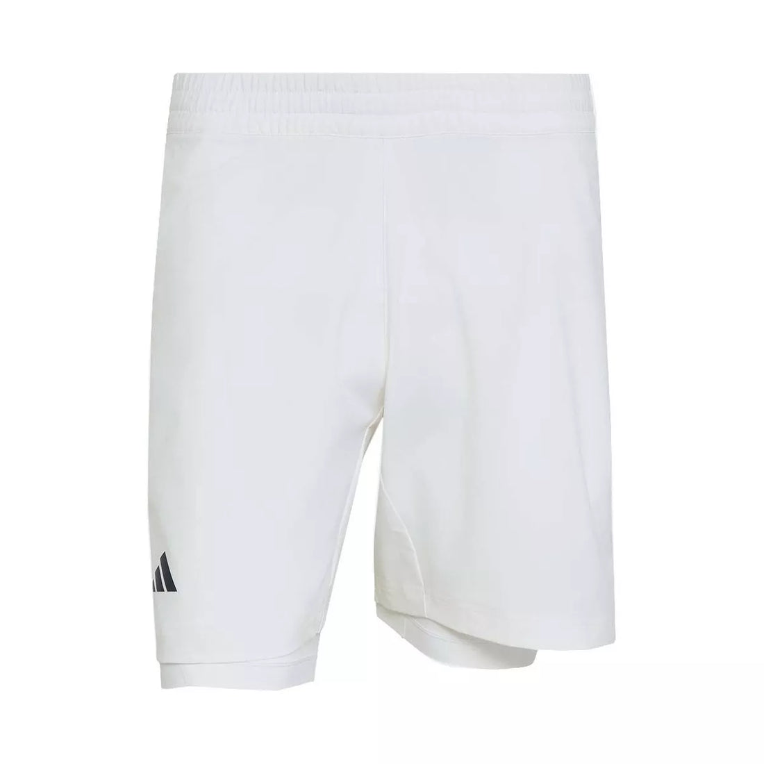 Adidas Pro 2-in-1 White Tennis Shorts