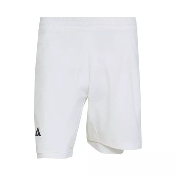 Adidas Pro 2-in-1 White Tennis Shorts