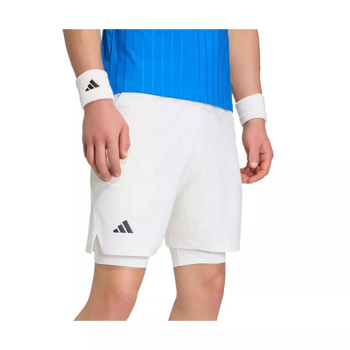 Adidas Pro 2-in-1 White Tennis Shorts – 2