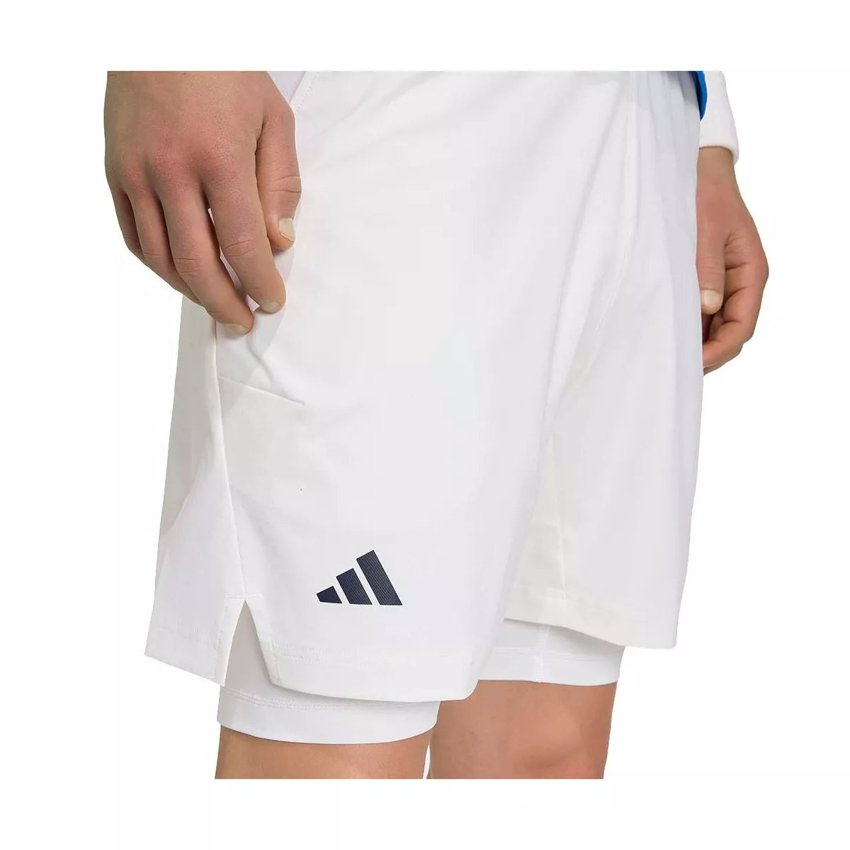 Adidas Pro 2-in-1 White Tennis Shorts – 3