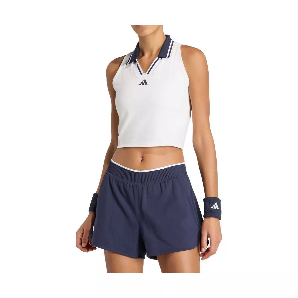 Adidas Tennis Crop Pro Paris Tank Top White – 2