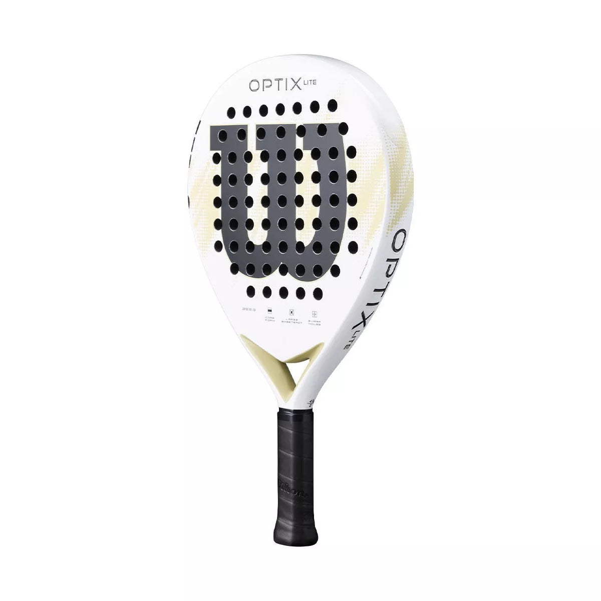 Wilson Optix V2 Lite Padel Racquet White – 3