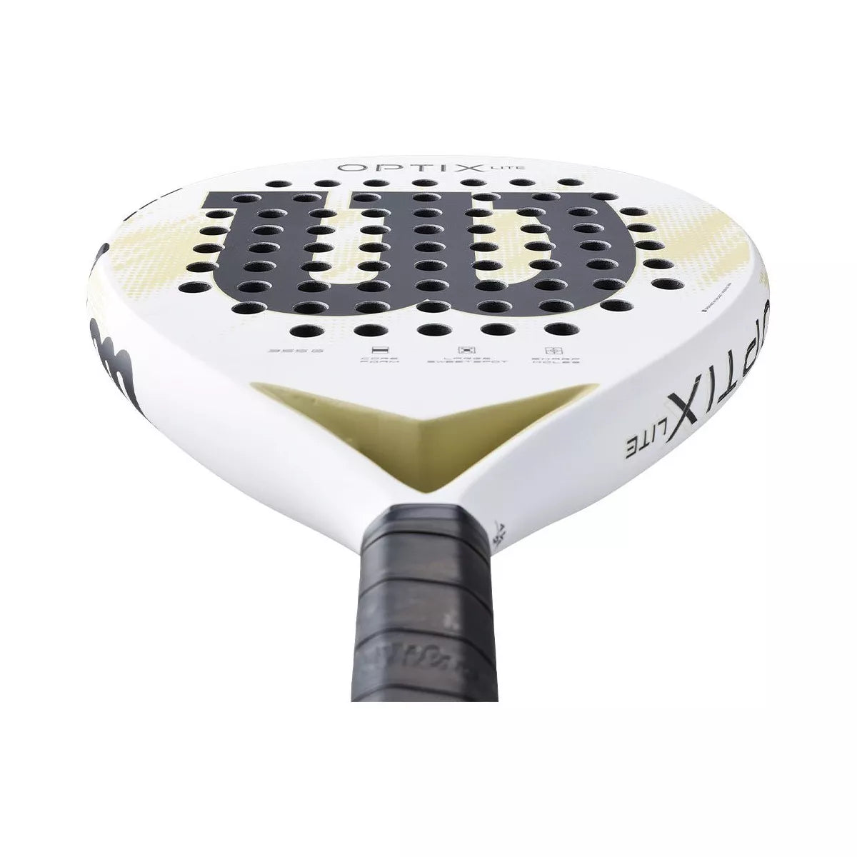 Wilson Optix V2 Lite Padel Racquet White – 4