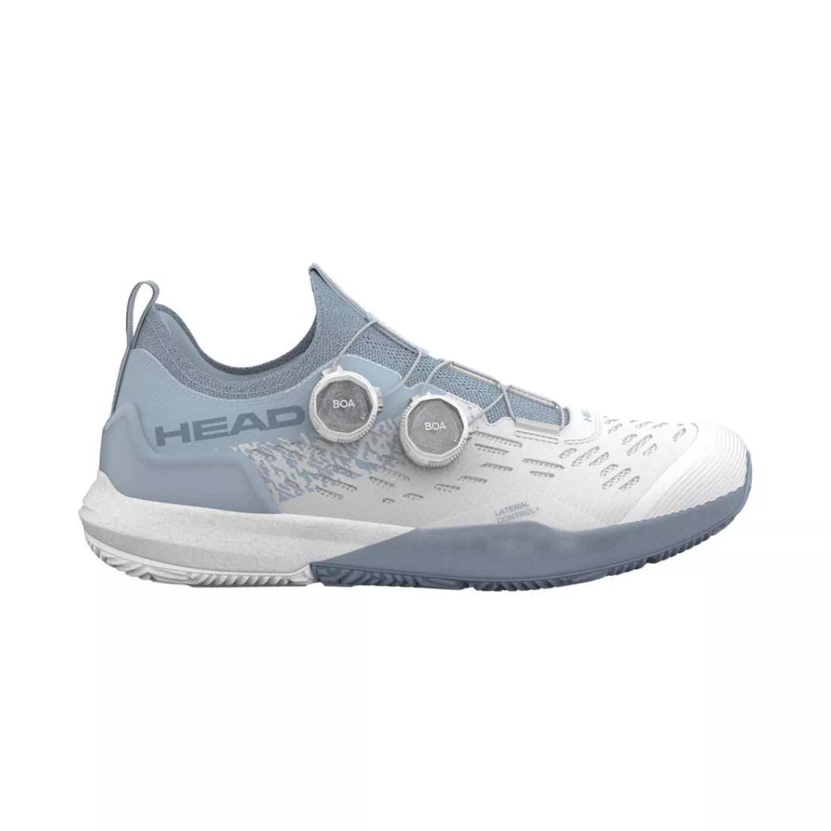 HEAD Motion Pro 1.5 BOA Padel Shoes White / Grey Blue – 3