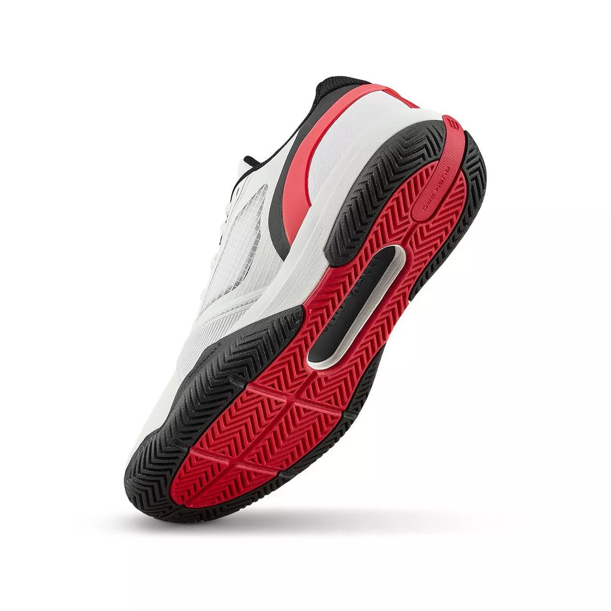 Wilson Rush Pro 5 Junior Tennis Shoes White / Black / Red – 4