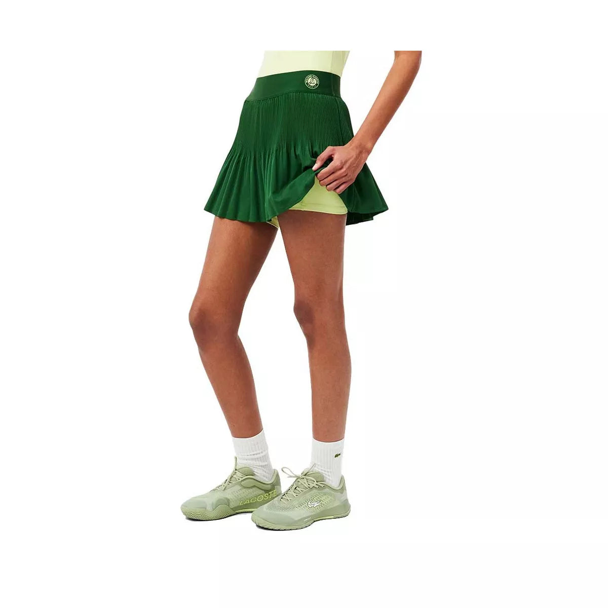 Lacoste Roland Garros Tennis Skirt Green – 3