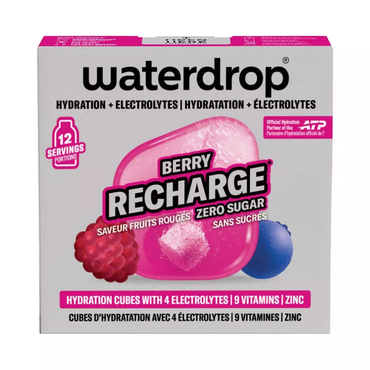 Waterdrop Recharge Berry x12
