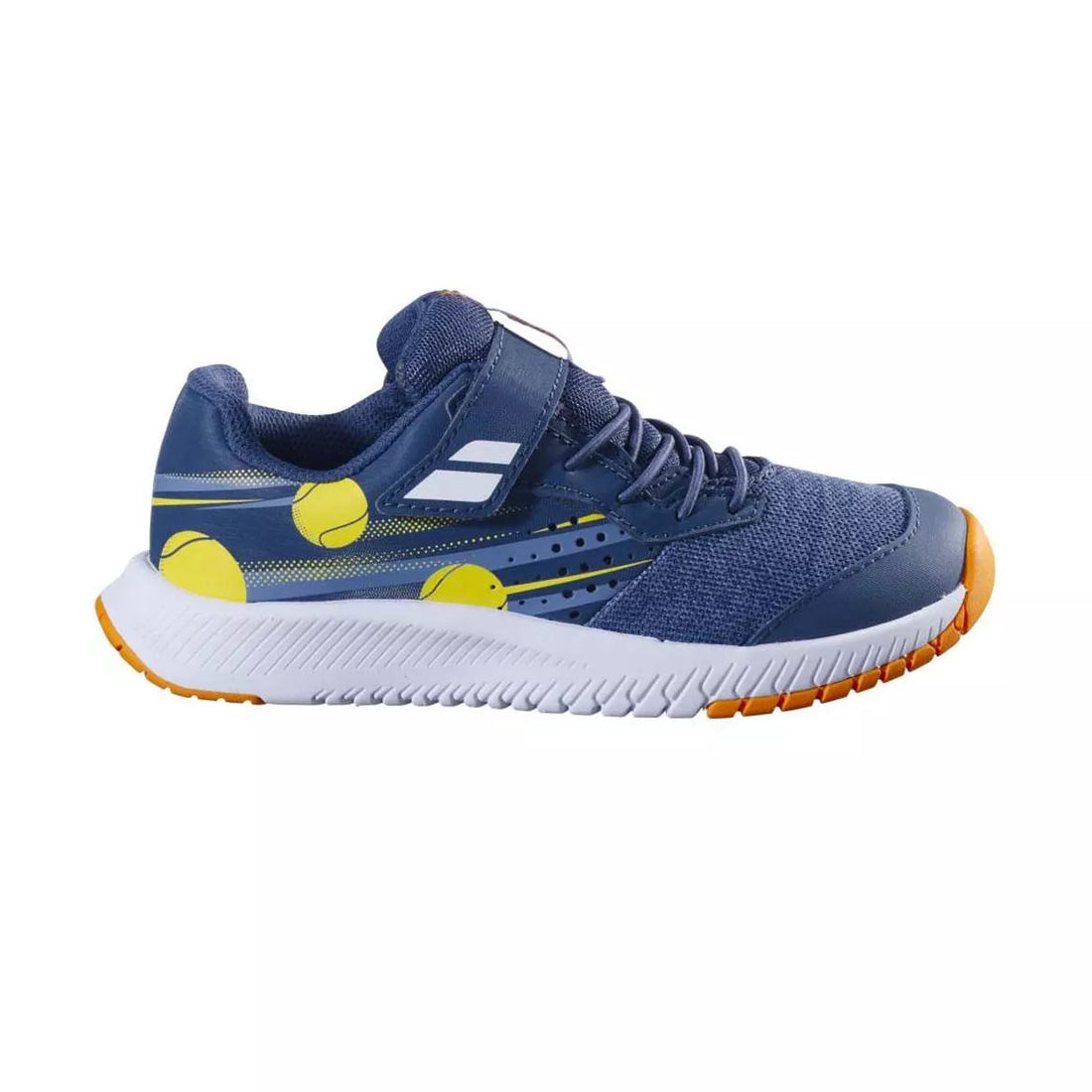 Babolat Pulsion Kid All Court Junior Tennis Shoes Blue / Orange
