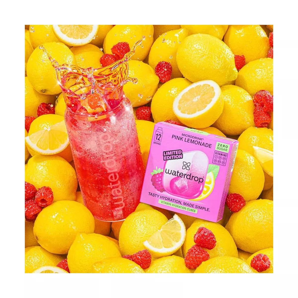 Waterdrop Pink Lemonade Microdrink (12-Pack) – 2