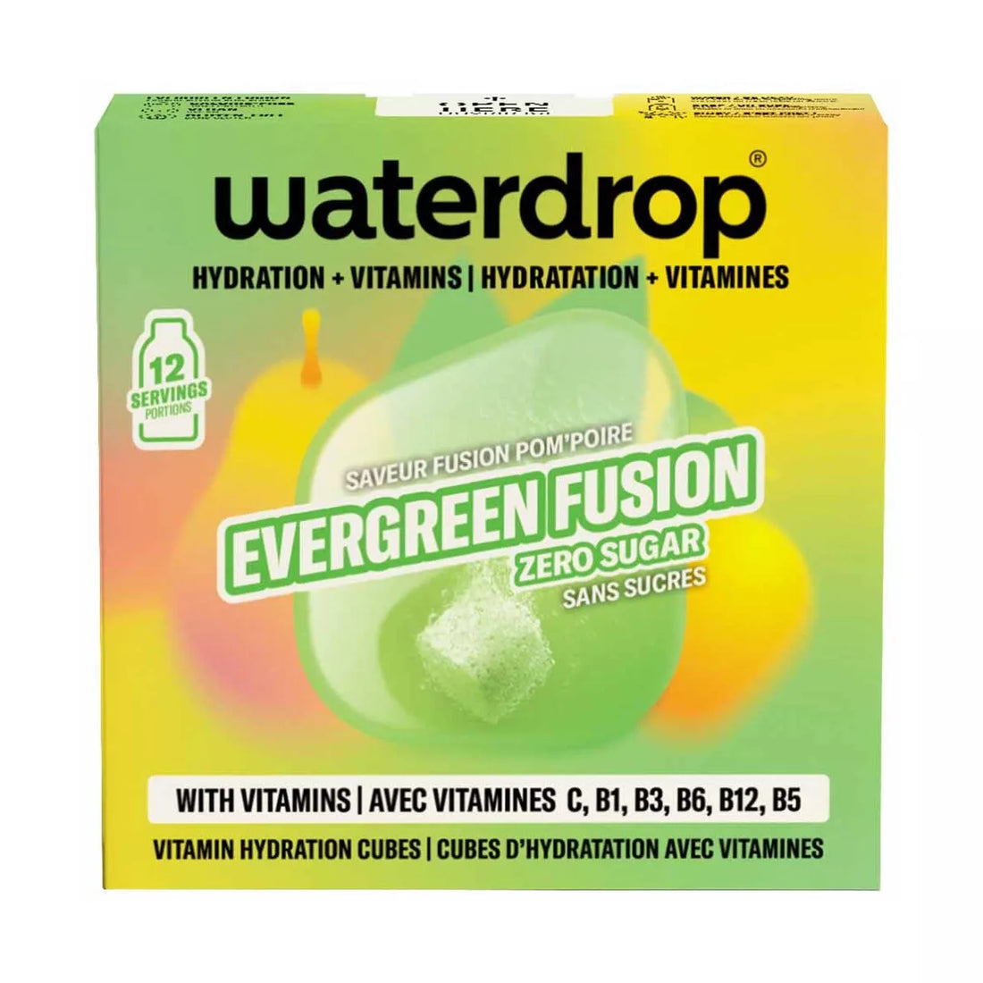 Waterdrop Fusion Apple & Pear Microdrink x12