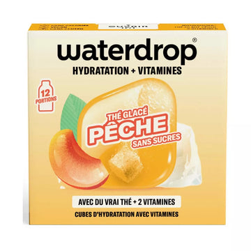 Waterdrop Ice Tea Peach Microdrink x12