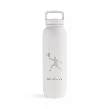 Waterdrop Padel Thermo Bottle White