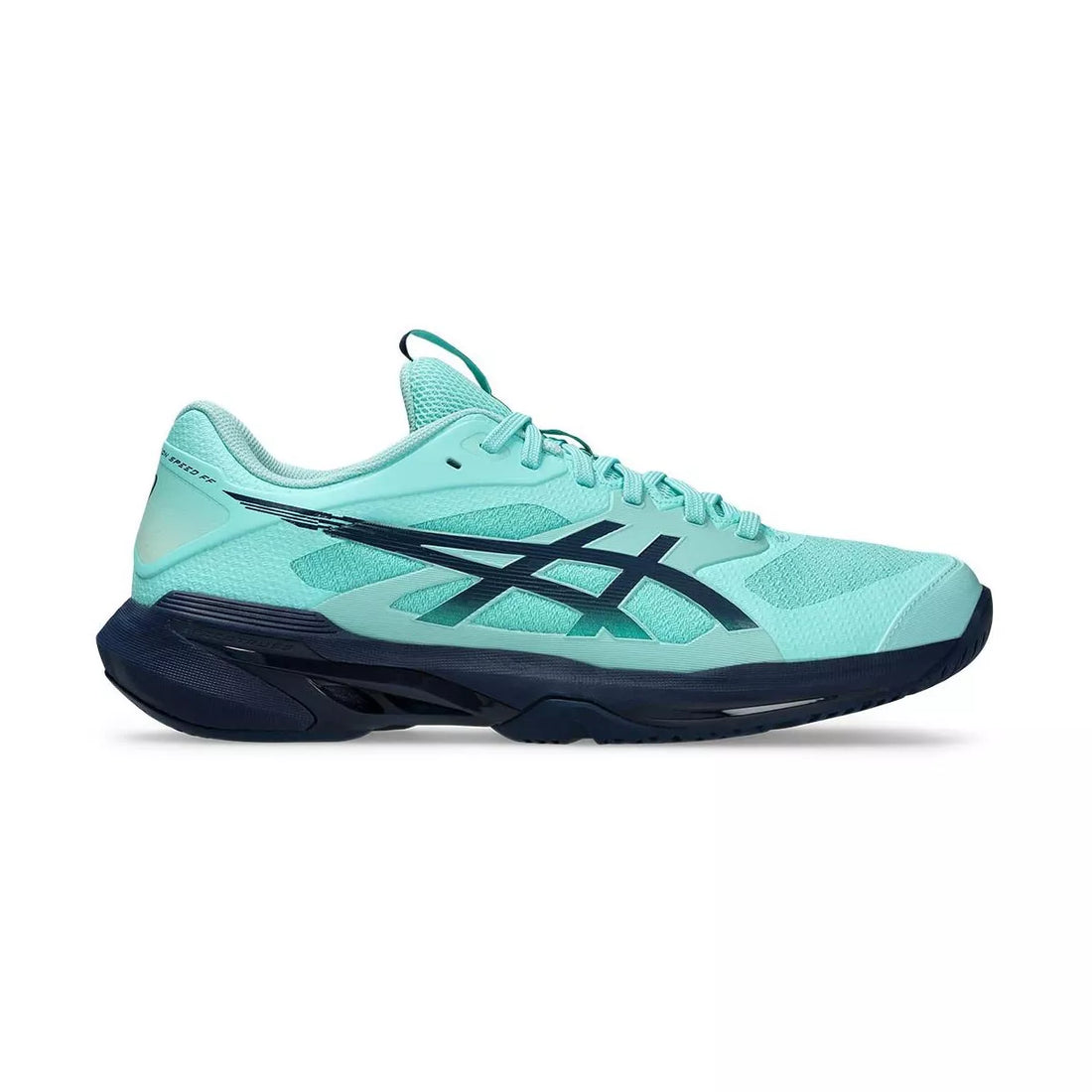 Asics Gel Solution Speed FF 4 Turquoise Tennis Shoes
