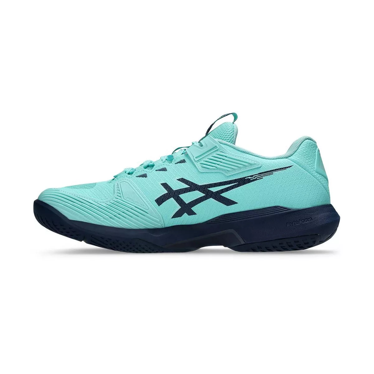 Asics Gel Solution Speed FF 4 Turquoise Tennis Shoes – 4
