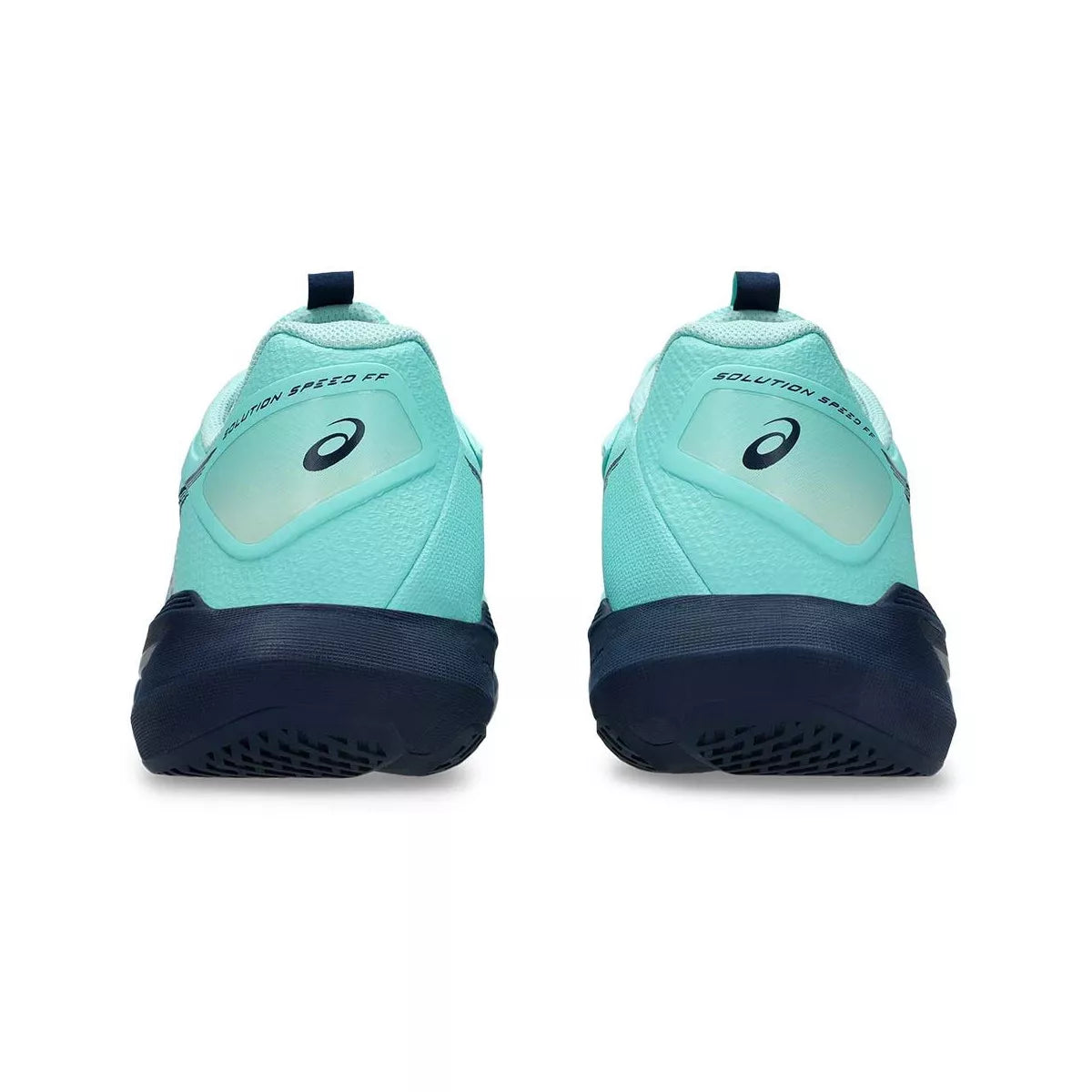 Asics Gel Solution Speed FF 4 Turquoise Tennis Shoes – 5