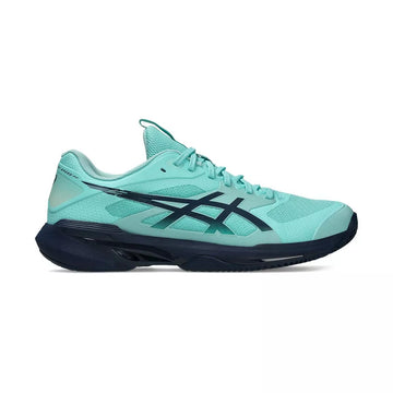 Asics Gel Solution Speed FF 4 Clay Court Tennis Shoes Blue / Turquoise