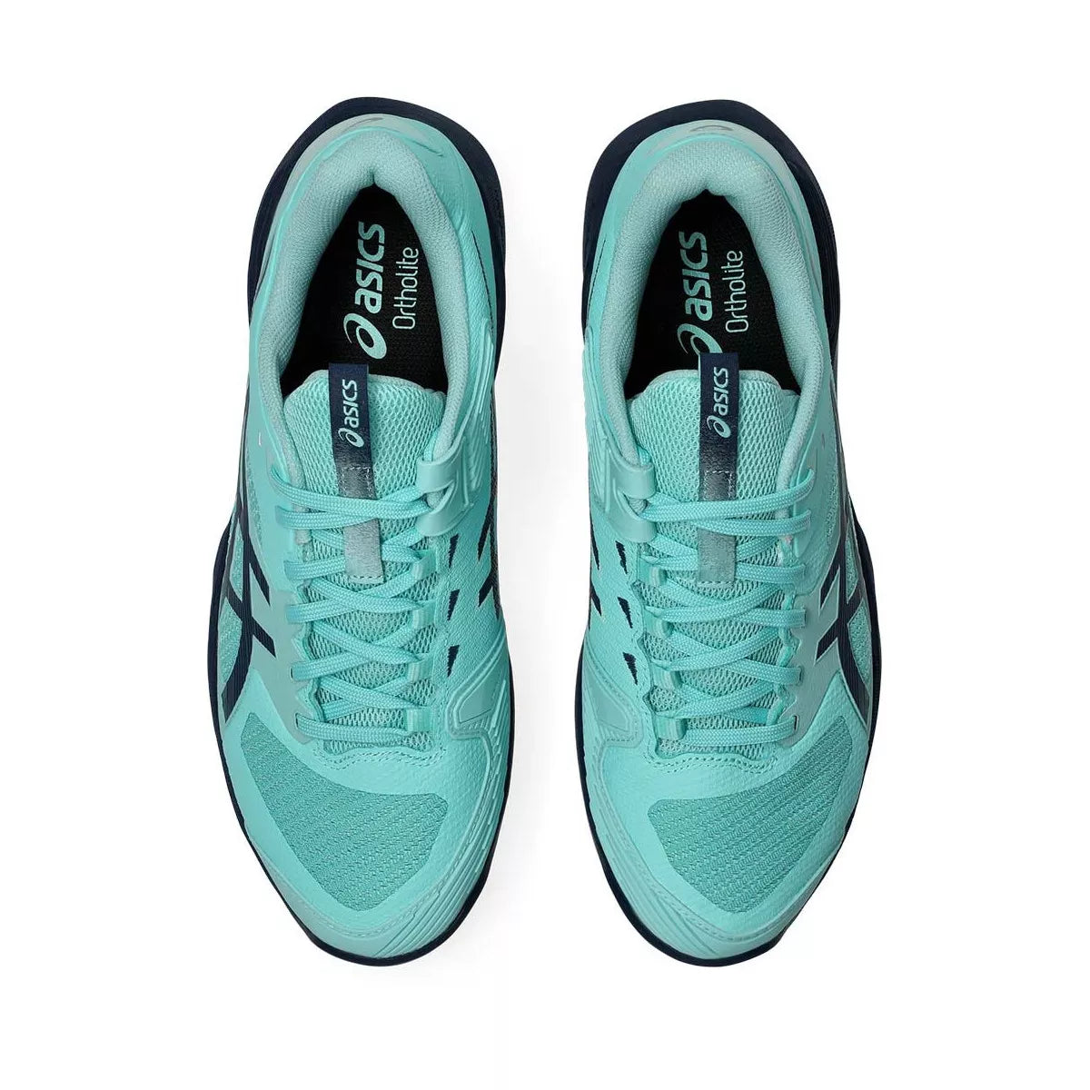 Asics Gel Solution Speed FF 4 Clay Court Tennis Shoes Blue / Turquoise – 6