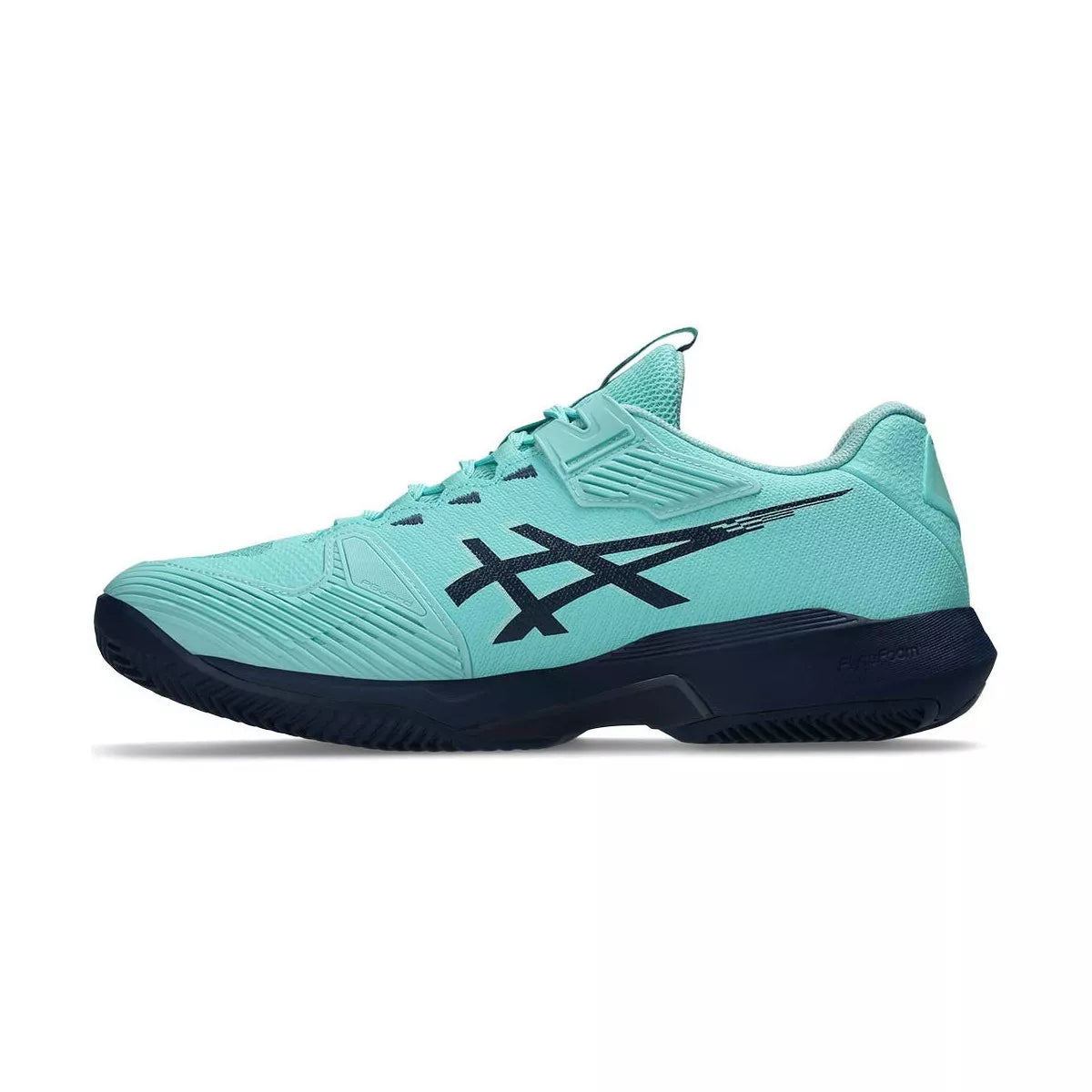 Asics Gel Solution Speed FF 4 Clay Court Tennis Shoes Blue / Turquoise – 7