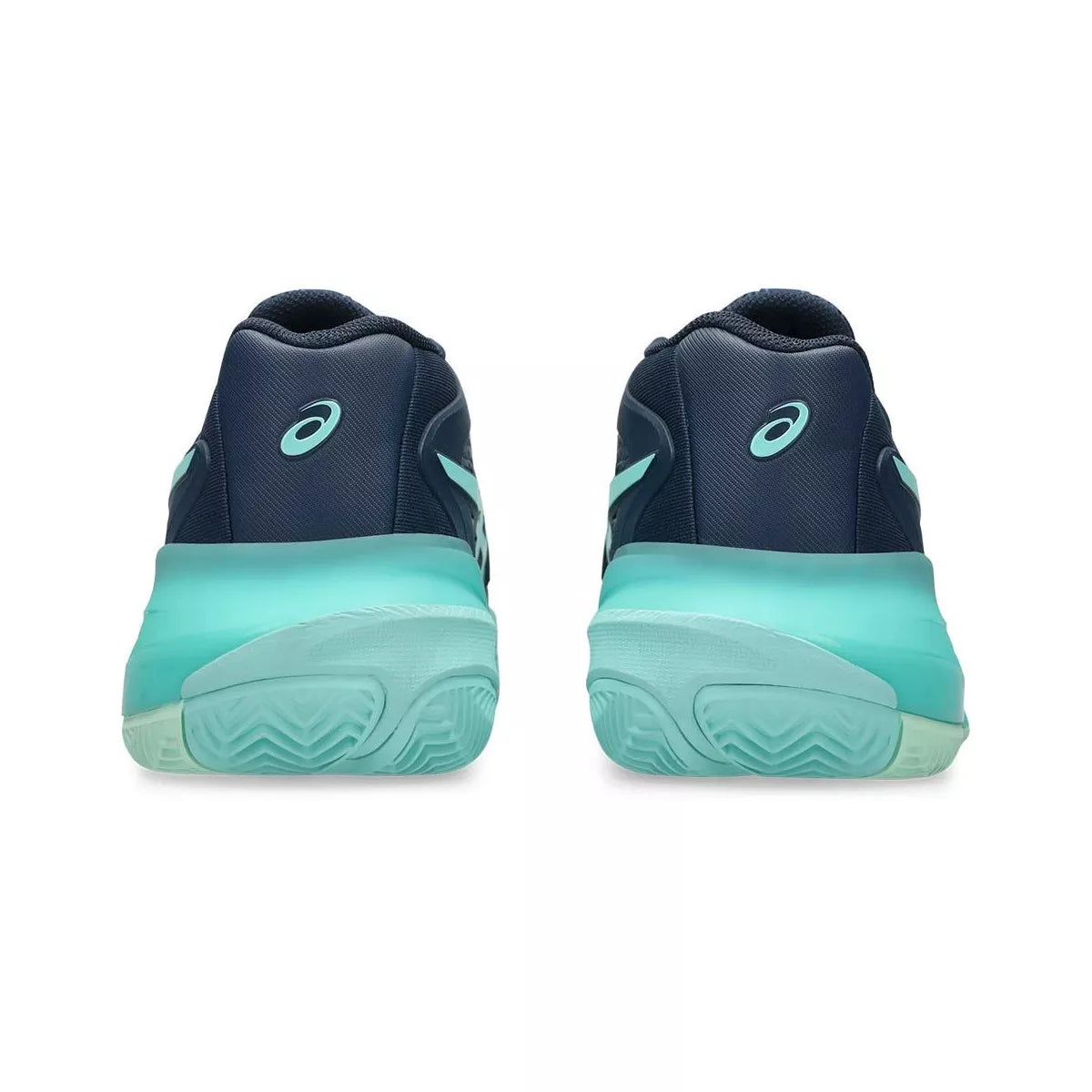 Asics Gel Resolution X Clay Tennis Shoes Navy / Turquoise – 3