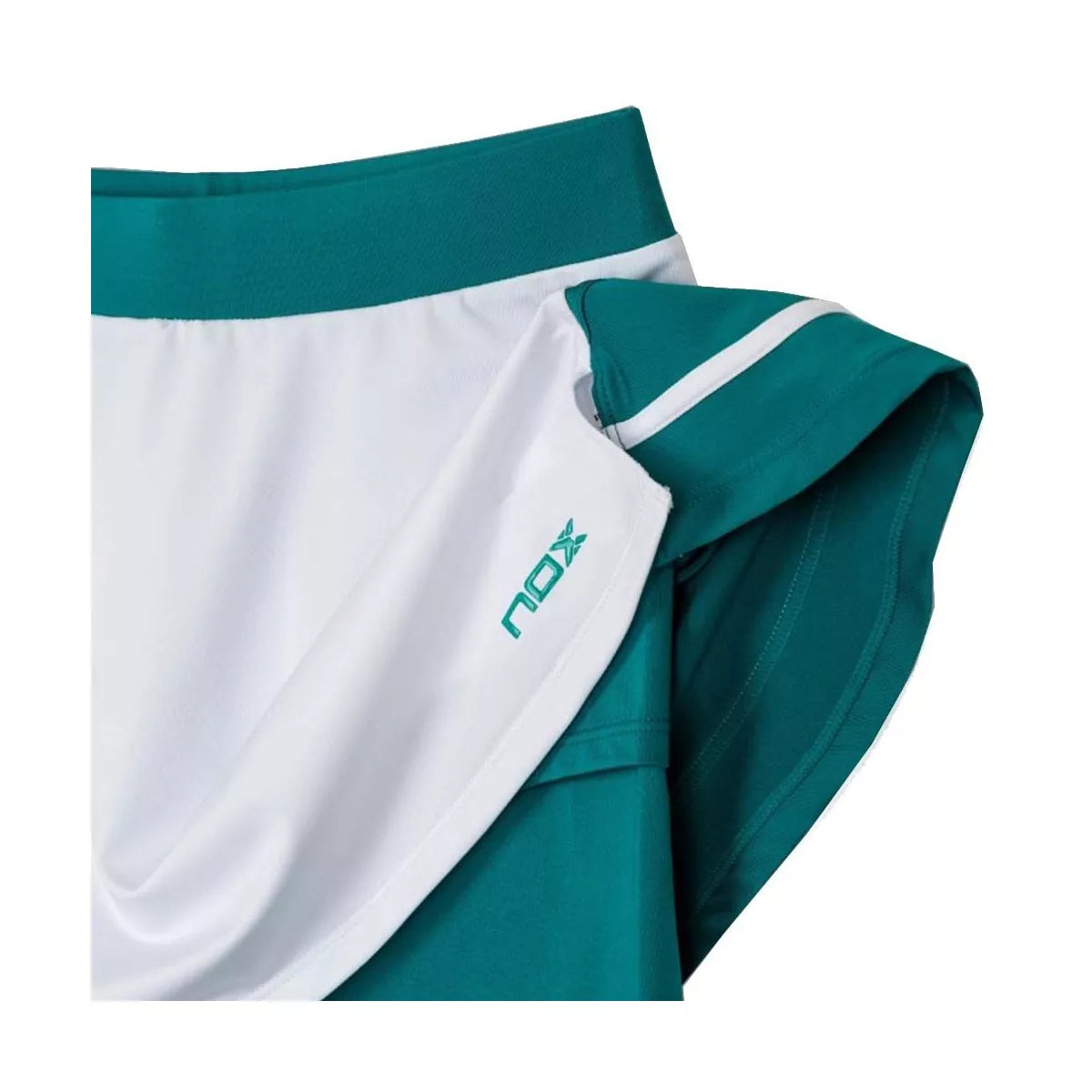 Nox Pro Women's Tennis Skirt White / Green – 3