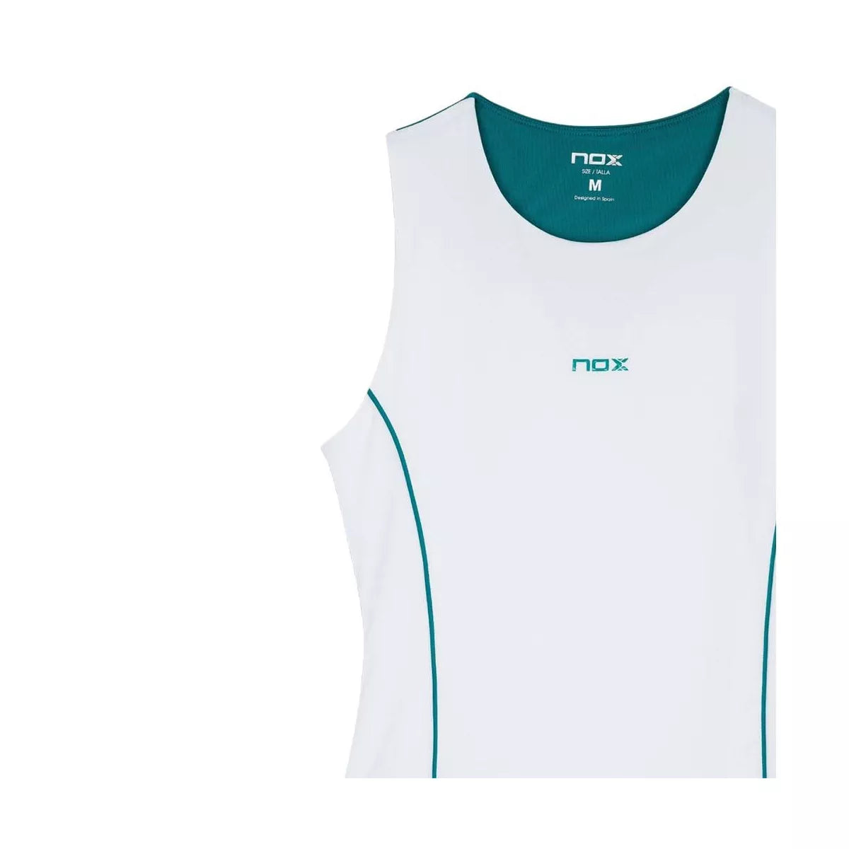 Nox Pro Women's Tank Top - White / Green – 5