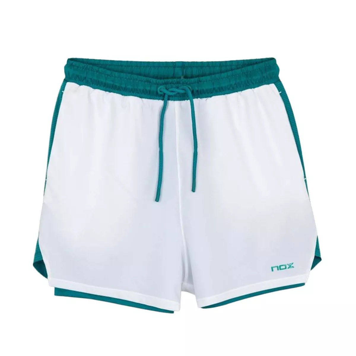 Nox Pro White/Green Shorts