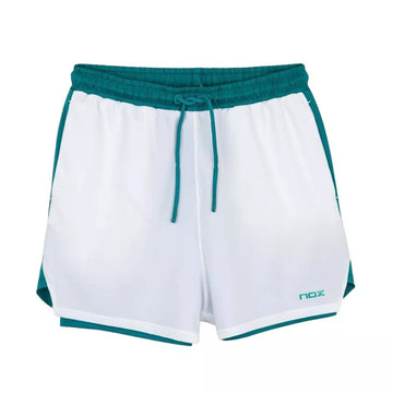 Nox Pro White/Green Shorts