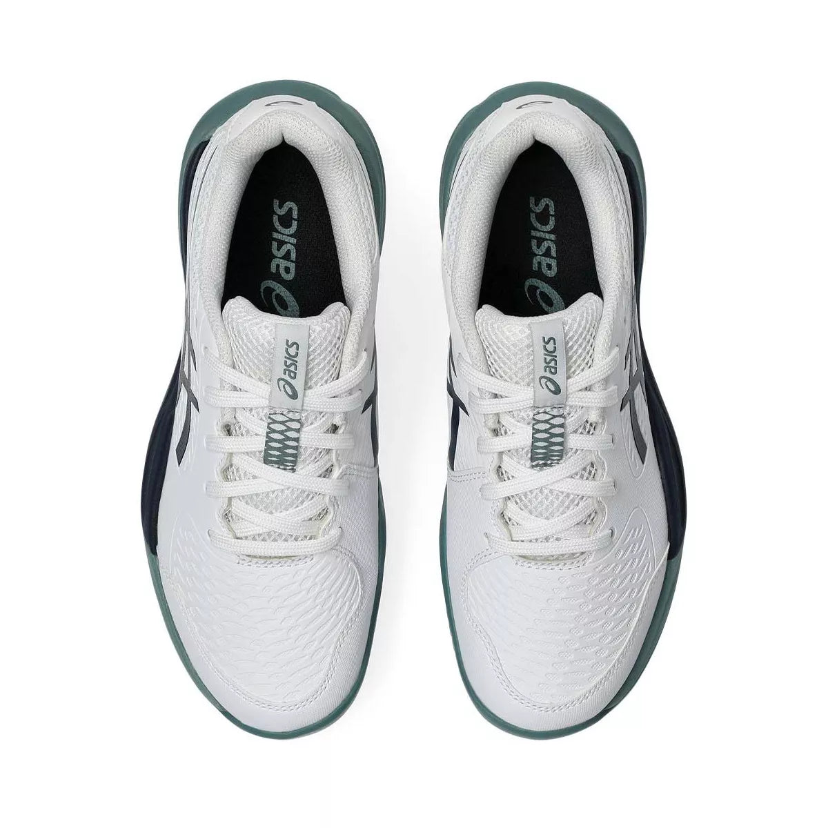 Asics Gel Resolution X GS Junior Clay Court Tennis Shoes White / Navy – 7