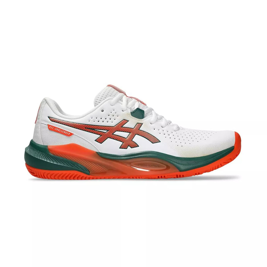 Asics Gel Challenger 15 Padel Shoes White / Orange